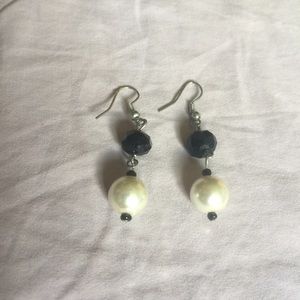 Faux Pearl earrings